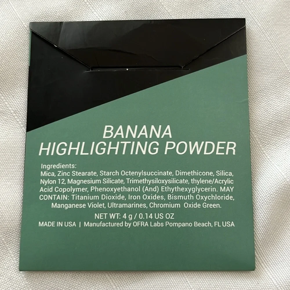 OFRA Cosmetics banana highlight powder godet refill for palette 4g/ 0.14 oz
